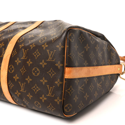 Louis Vuitton Monogram Keepall Bandouliere 45 8 of 8