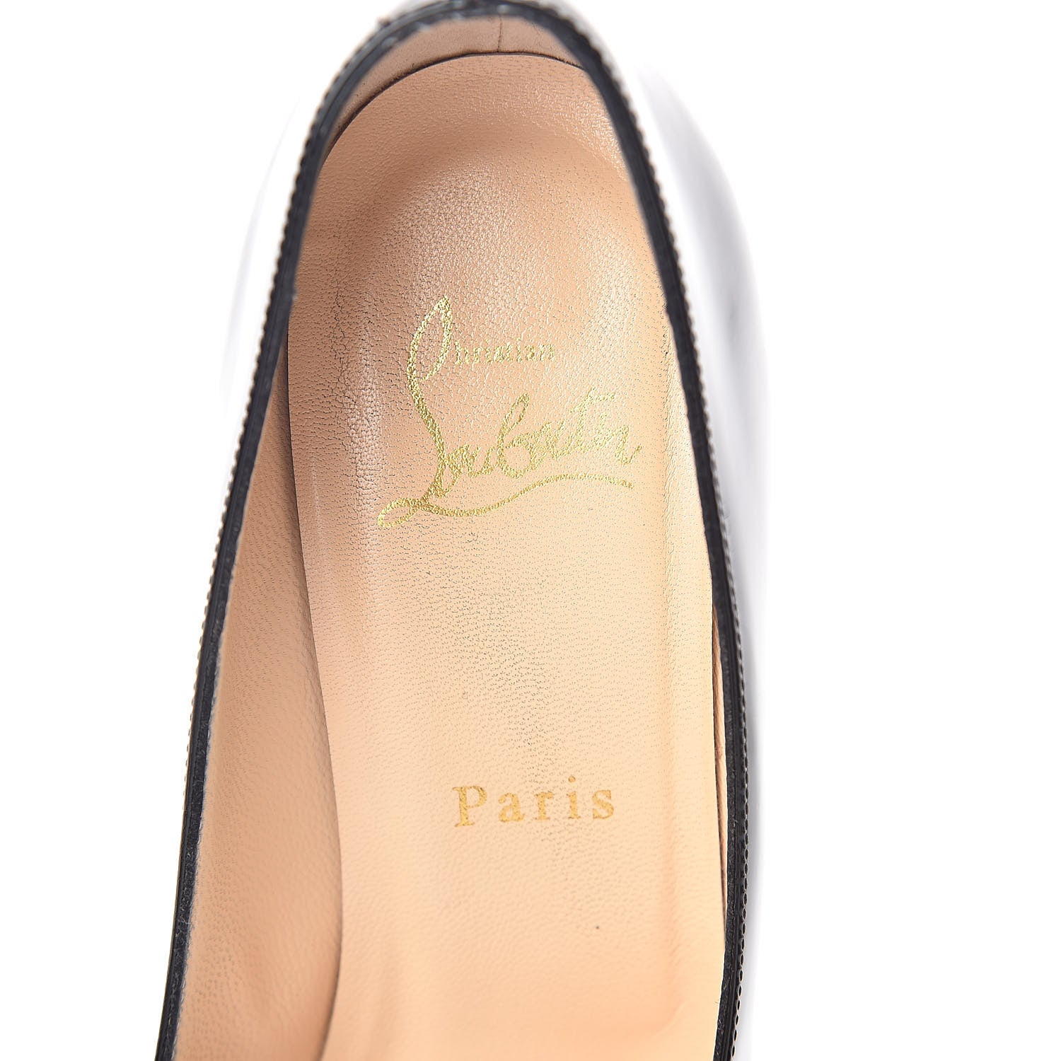 Christian Louboutin Patent New Simple 120 Pumps 37 Black 5 of 7