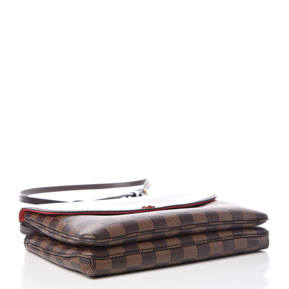 Louis Vuitton Damier Ebene Twice Cherry 4 of 11