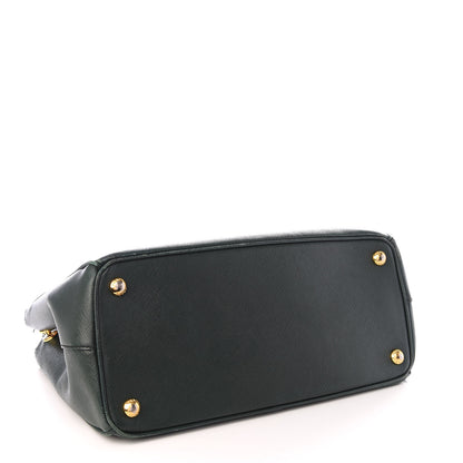 Prada Saffiano Medium Galleria Double Zip Tote Smeraldo 3 of 9