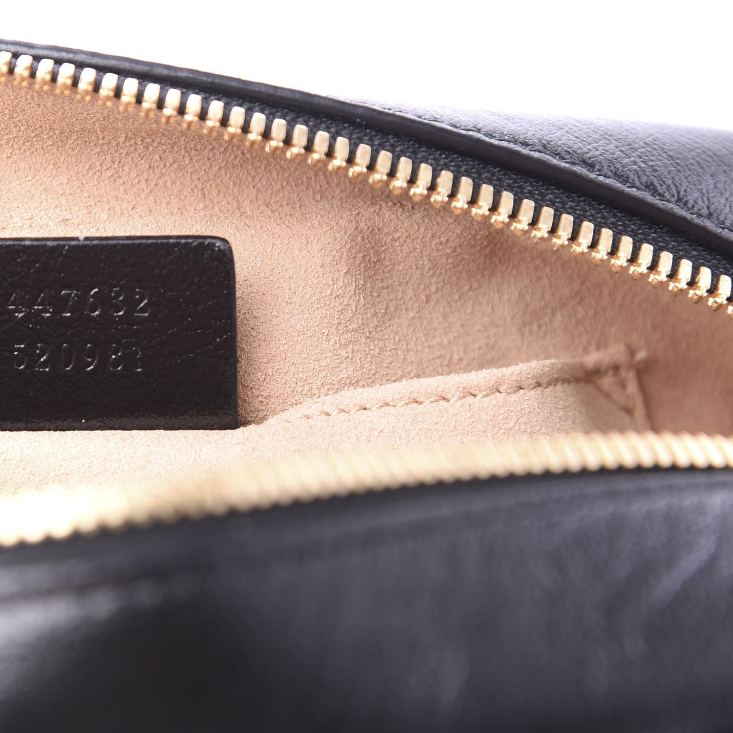 Gucci Monogram Matelasse Diagonal Small GG Marmont Chain Shoulder Bag Beige Black 9 of 11