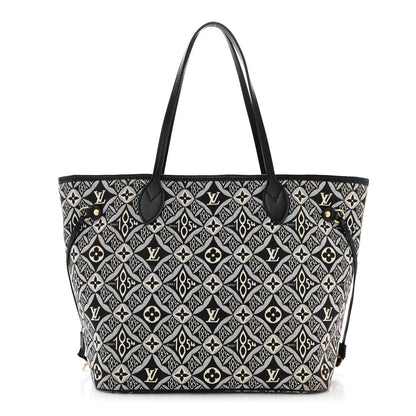Louis Vuitton Jacquard Since 1854 Neverfull MM Grey 1 of 11