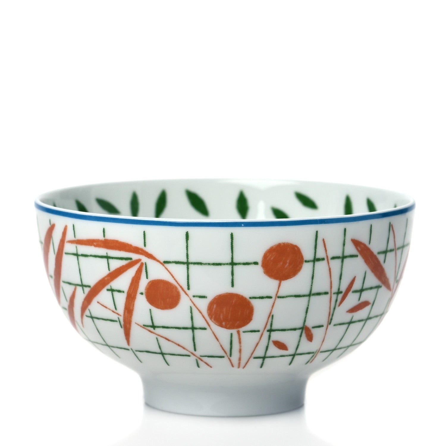 Hermes Porcelain A Walk In The Garden Bowl 2 of 6