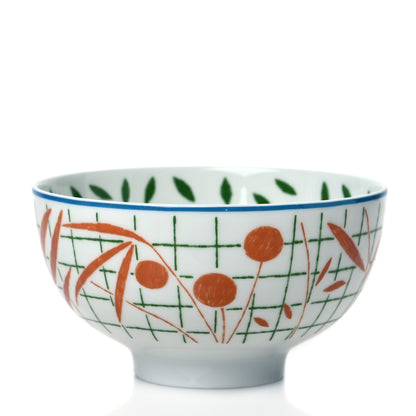 Hermes Porcelain A Walk In The Garden Bowl 2 of 6