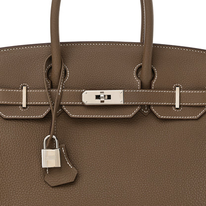 Hermes Togo Birkin 30 Etoupe 8 of 12