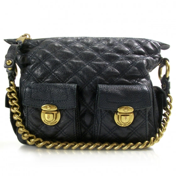 Marc Jacobs Leather Quilted Multipocket Hobo 1 of 10