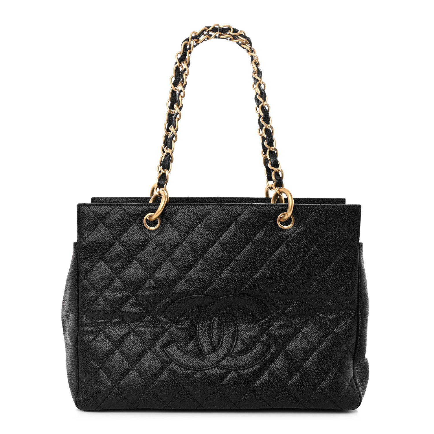Chanel Caviar Quilted Grand Timeless Tote GTT Black 1 of 11