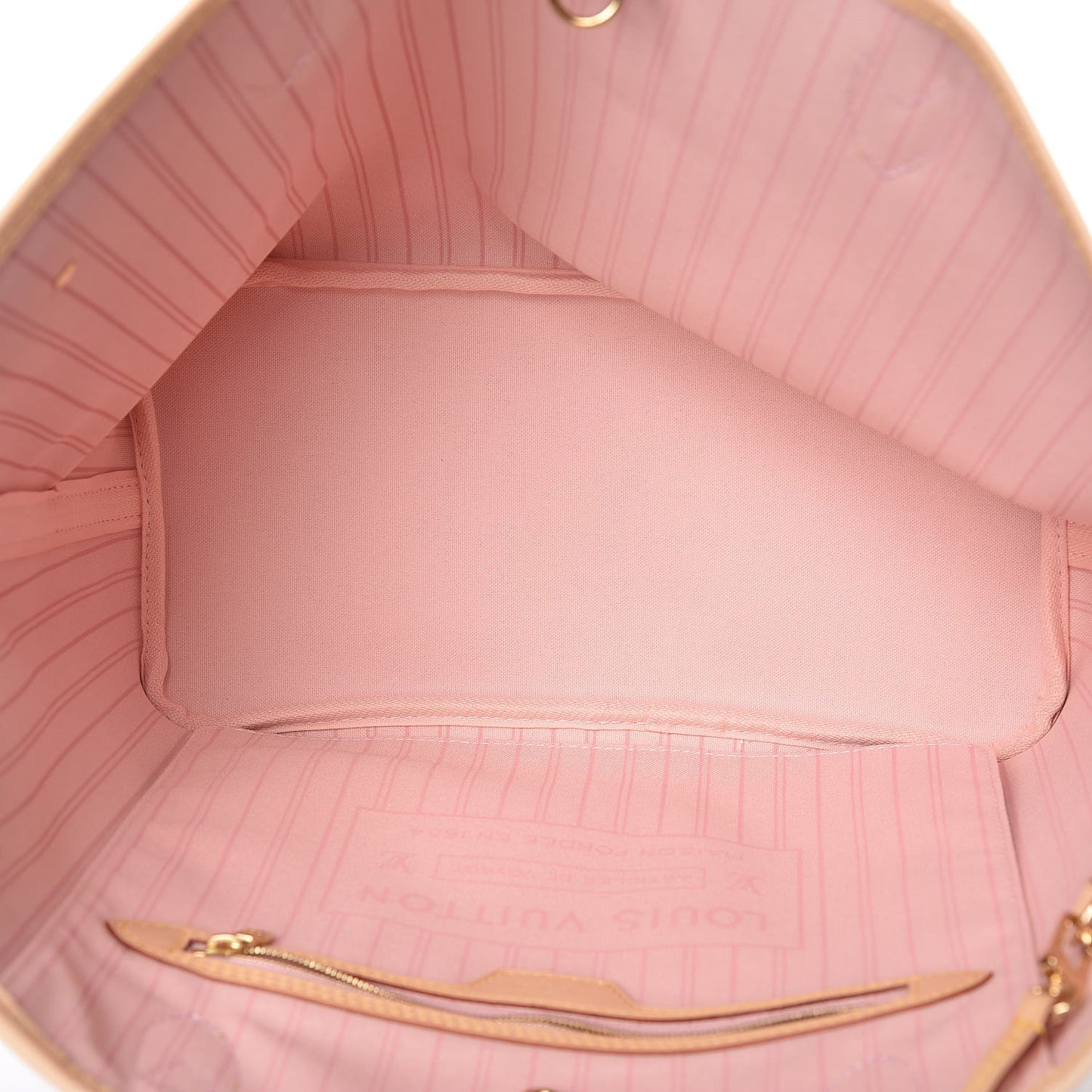 Damier Azur Neo Neverfull MM Rose Ballerine