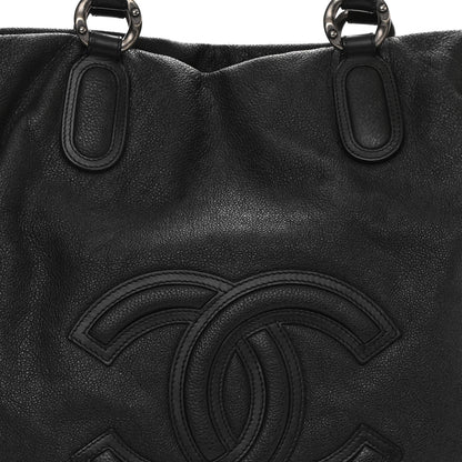 Chanel Calfskin CC Shoulder Bag Black 8 of 11