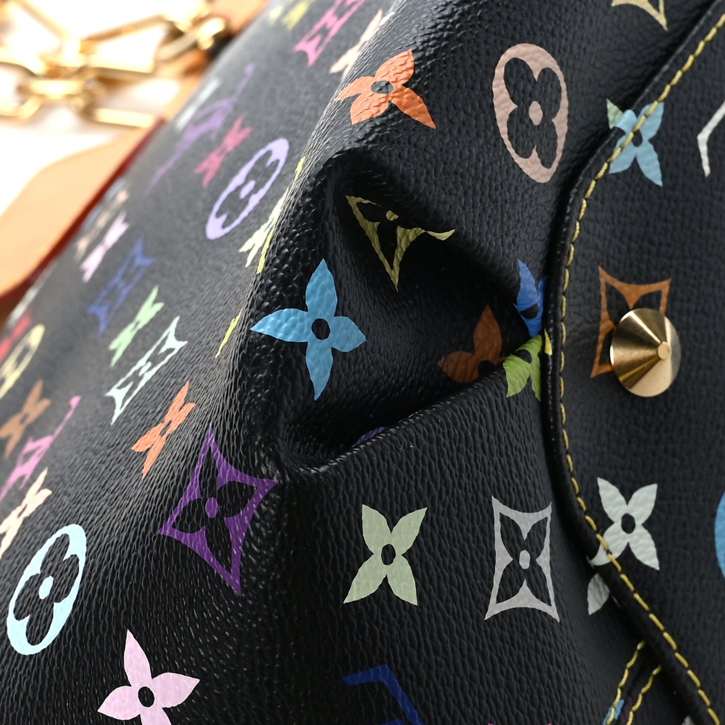 Monogram Multicolor Annie GM Black