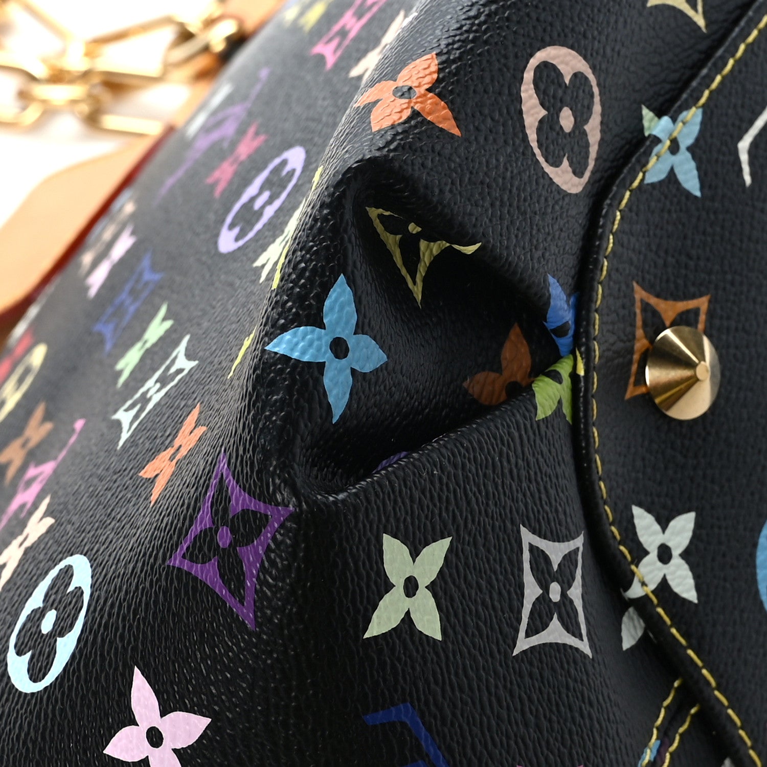 Louis Vuitton Monogram Multicolor Annie GM Black 7 of 10