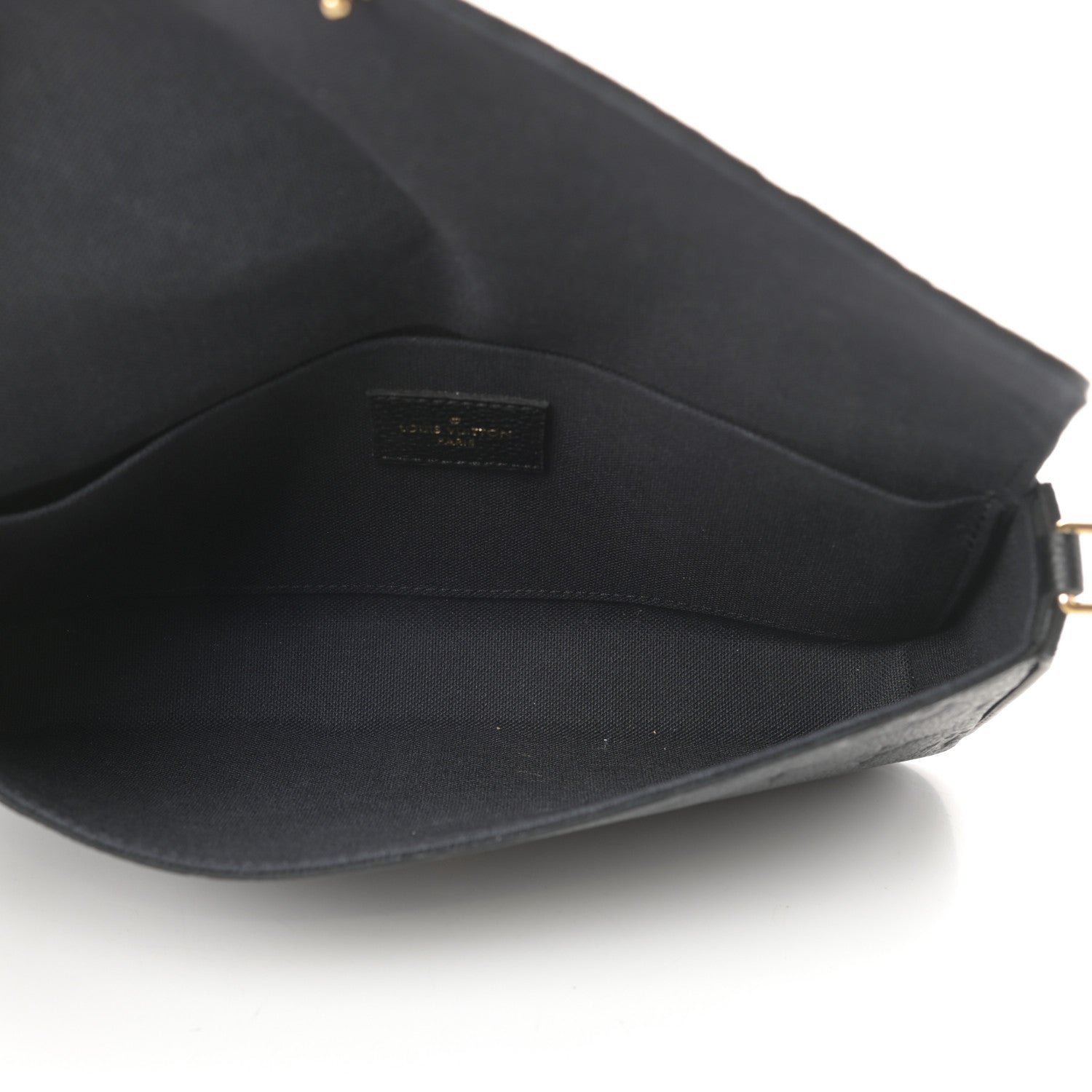 Louis Vuitton Empreinte Pochette Felicie Chain Wallet Black 7 of 14
