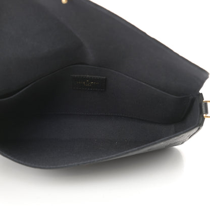 Louis Vuitton Empreinte Pochette Felicie Chain Wallet Black 7 of 14
