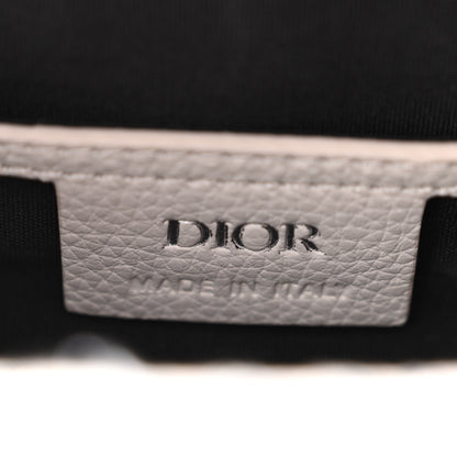 Christian Dior HOMME Oblique Jacquard Calfskin Mini Saddle Backpack Beige 6 of 10