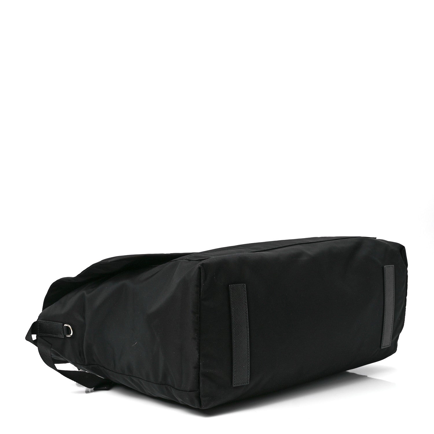 Prada Tessuto Nylon Saffiano Racing Logo Messenger Bag Black 4 of 13