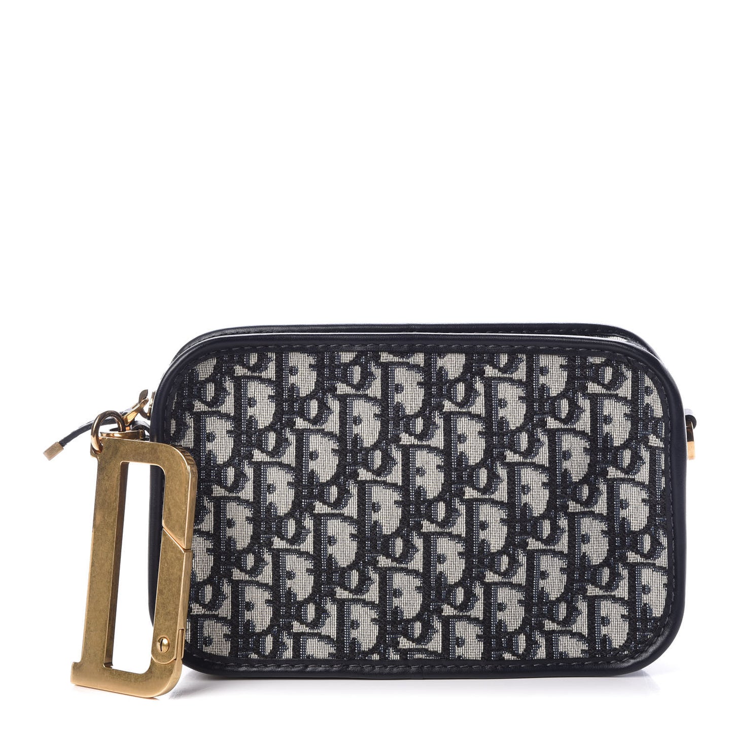 Oblique Diorquake Clutch Blue
