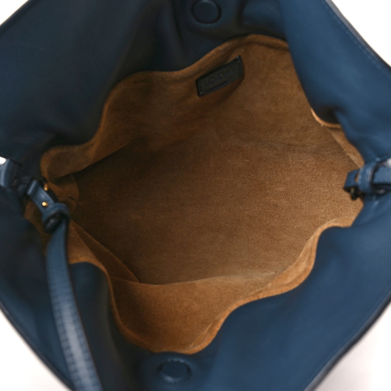 Loewe Calfskin Small Flamenco Knot Bag Indigo 5 of 9