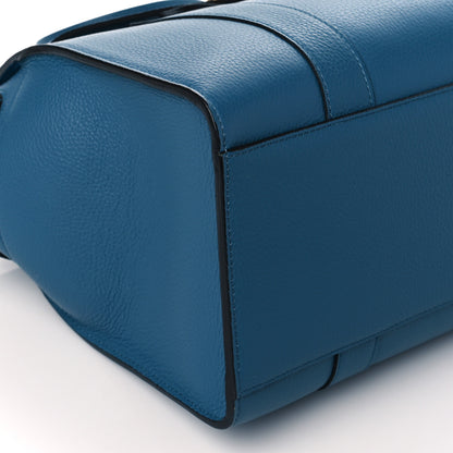 Mulberry Small Classic Grain Mini Zipped Bayswater Blue 8 of 9