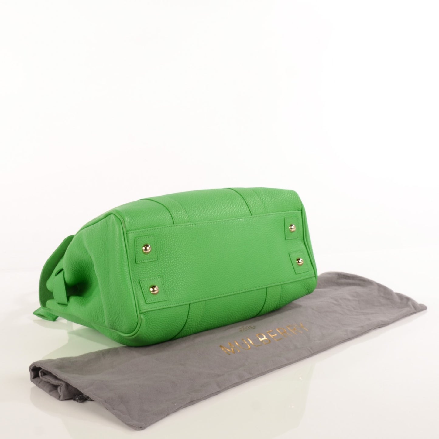 Soft Grain Leather Bayswater Queen Green