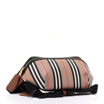 Burberry E-Canvas Icon Stripe Sonny Bum Bag Archive Beige 4 of 9