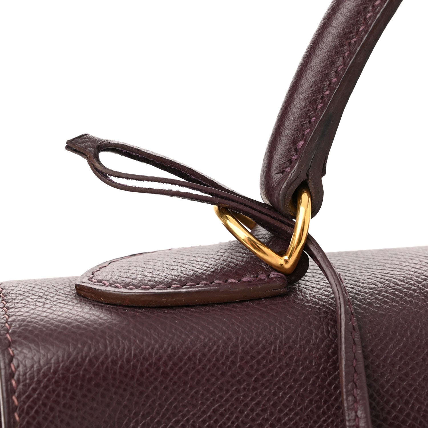 Hermes Epsom Kelly Retourne 32 Raisin 11 of 11