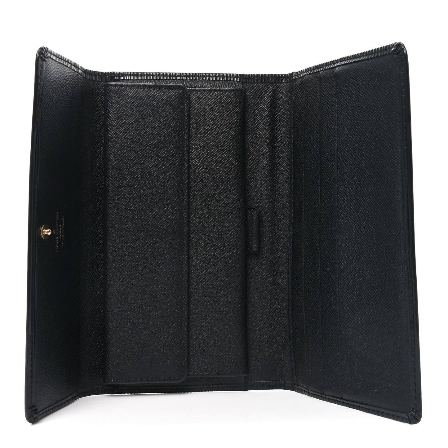 Epi Porte Tresor International Wallet Black