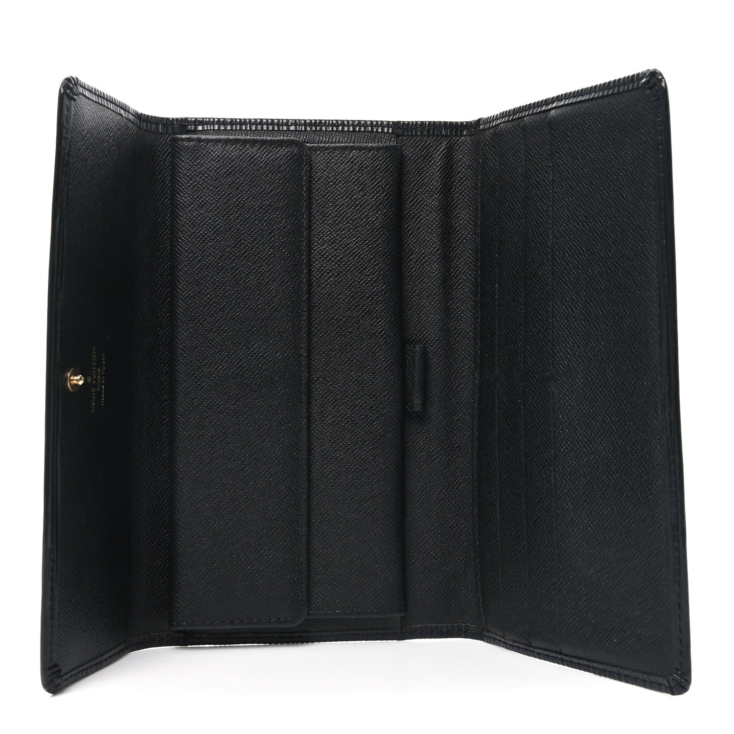 Louis Vuitton Epi Porte Tresor International Wallet Black 5 of 6