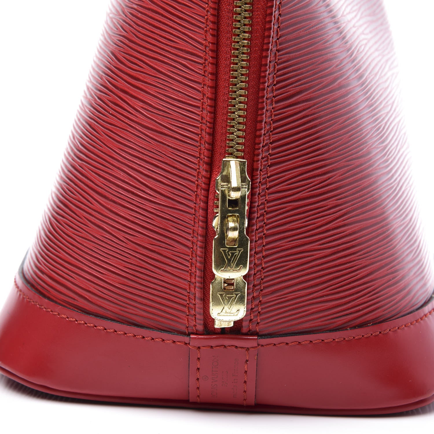 Louis Vuitton Epi Alma GM Castillan Red 9 of 11