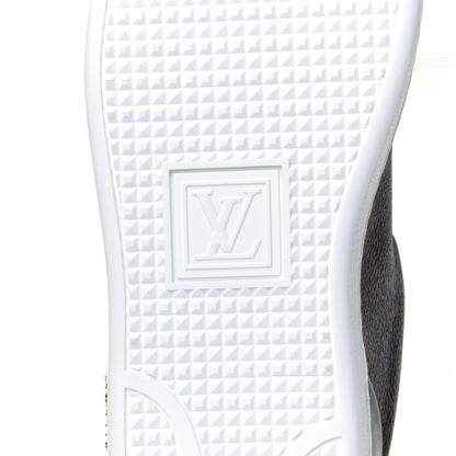 Louis Vuitton Patent Monogram Frontrow Sneakers 38 6 of 8