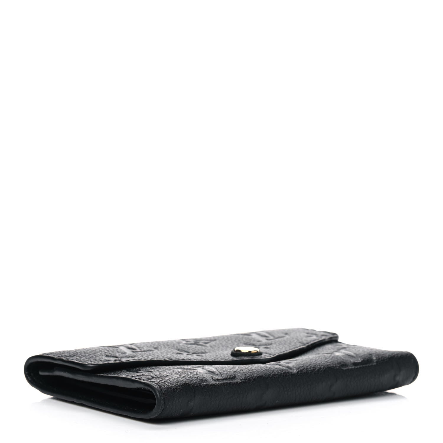 Louis Vuitton Empreinte Compact Curieuse Wallet Black 3 of 5