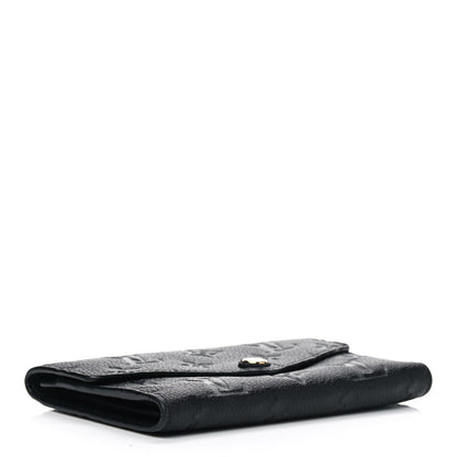 Louis Vuitton Empreinte Compact Curieuse Wallet Black 3 of 5