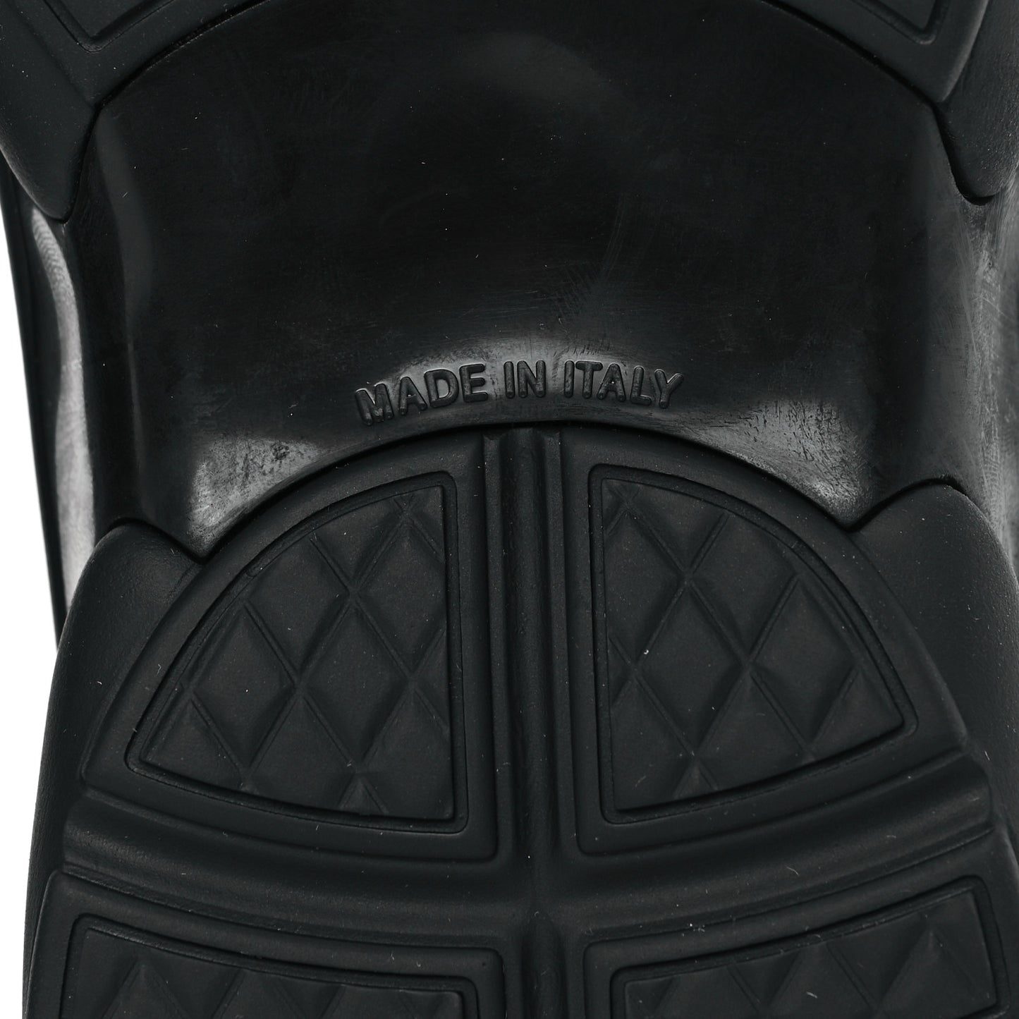 Lambskin Fabric CC Uniform Sneakers 38 Black
