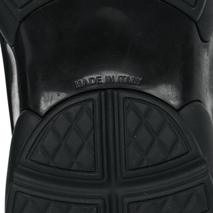 Chanel Lambskin Fabric CC Uniform Sneakers 38 Black 7 of 9