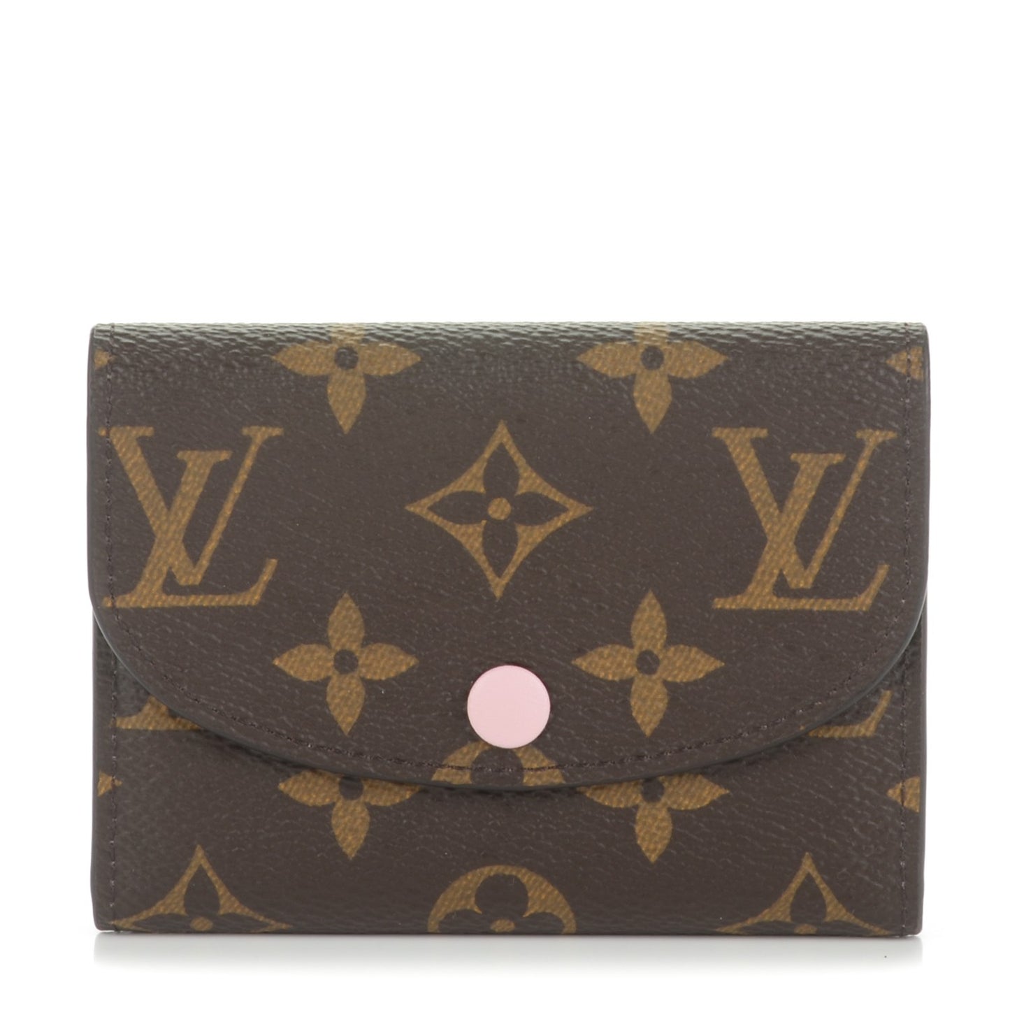 Monogram Rosalie Coin Purse Rose Ballerine