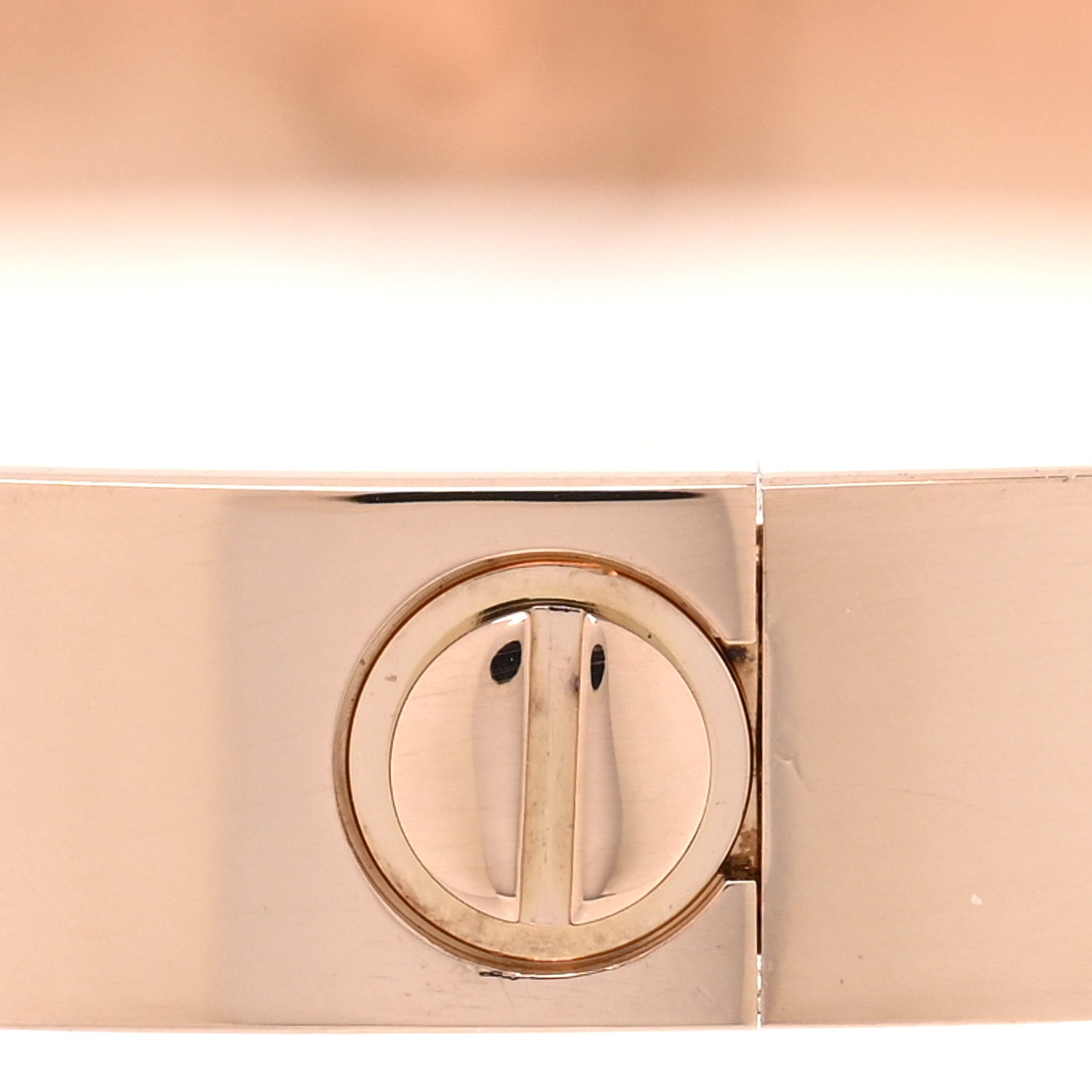 Cartier 18K Pink Gold Sapphire Garnet Amethyst LOVE Bracelet 17 5 of 7