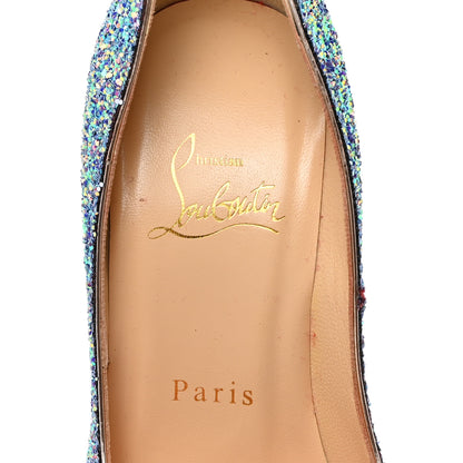 Christian Louboutin Glitter Dragonfly Lady Peep 150 Pumps 35.5 Etincelle Copper 7 of 8