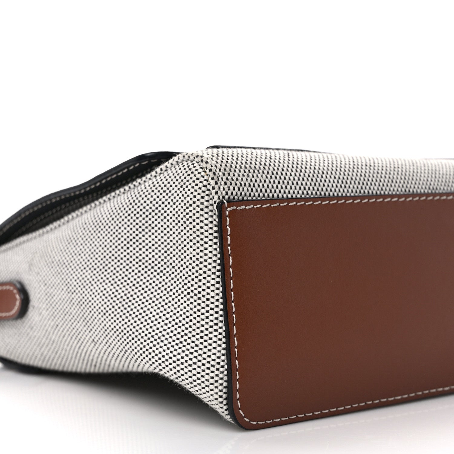 Burberry Canvas Horseferry Print Note Crossbody Bag Grey Black 8 of 14