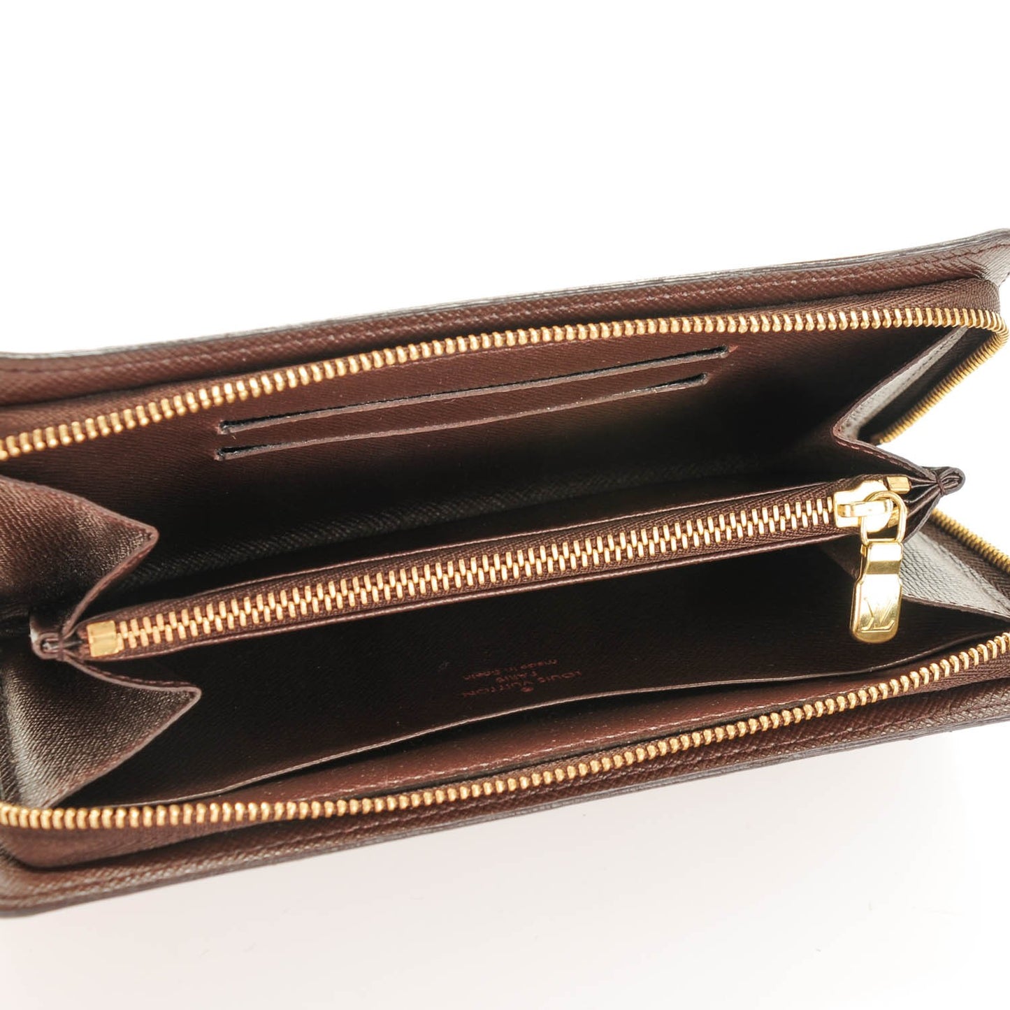 Damier Ebene Porte-Monnaie Zippy Wallet