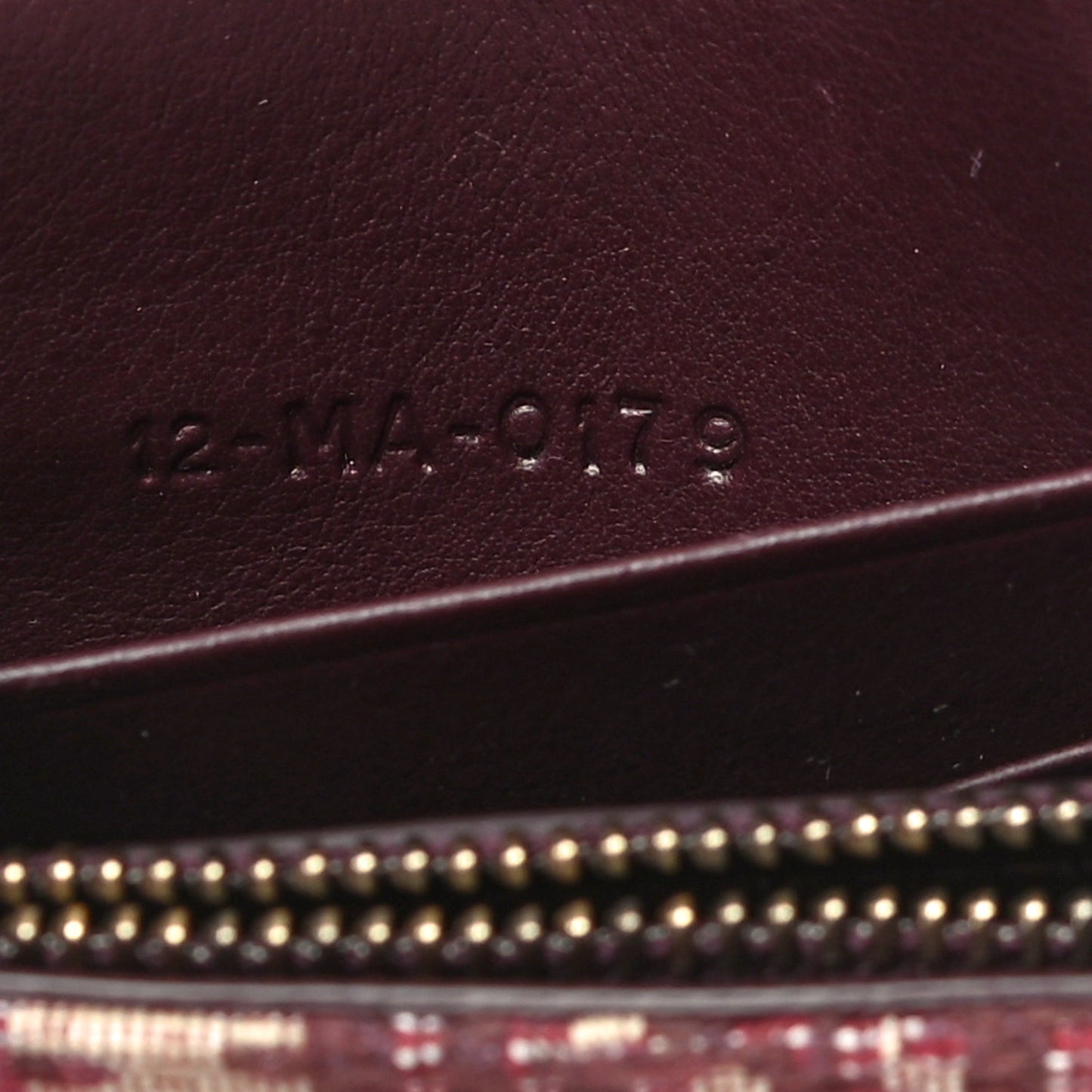 Oblique Saddle Belt Bag Bordeaux