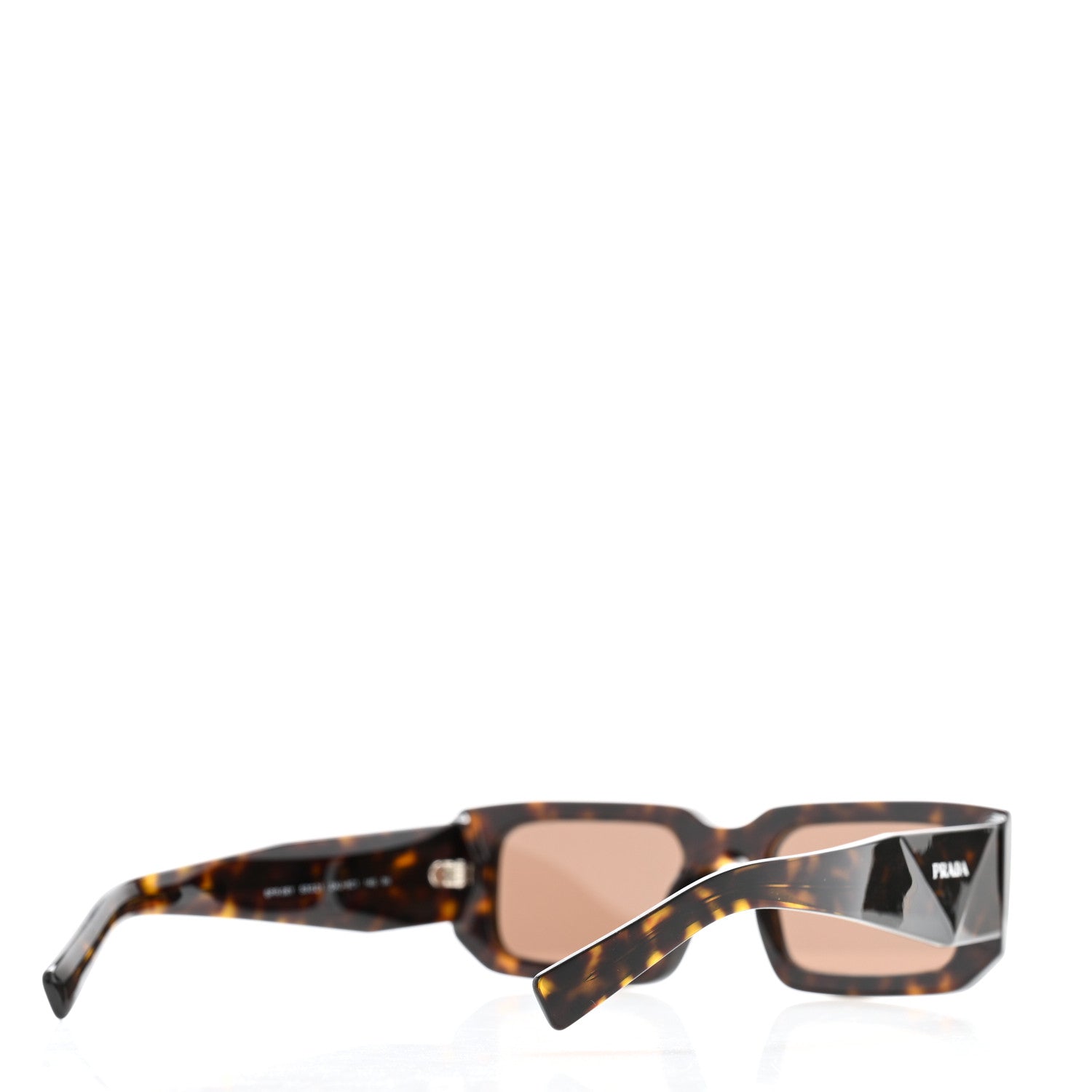 Prada Acetate Symbole Sunglasses SPR 06Y Tortoise 4 of 8