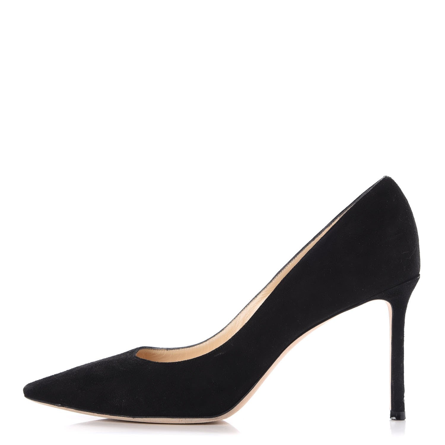 Jimmy Choo Suede Romy 85 Pumps 39 Black 1 of 13