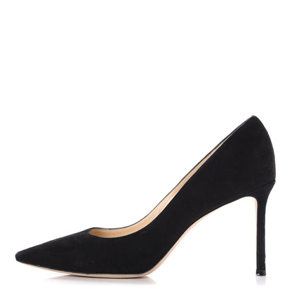 Jimmy Choo Suede Romy 85 Pumps 39 Black 1 of 13