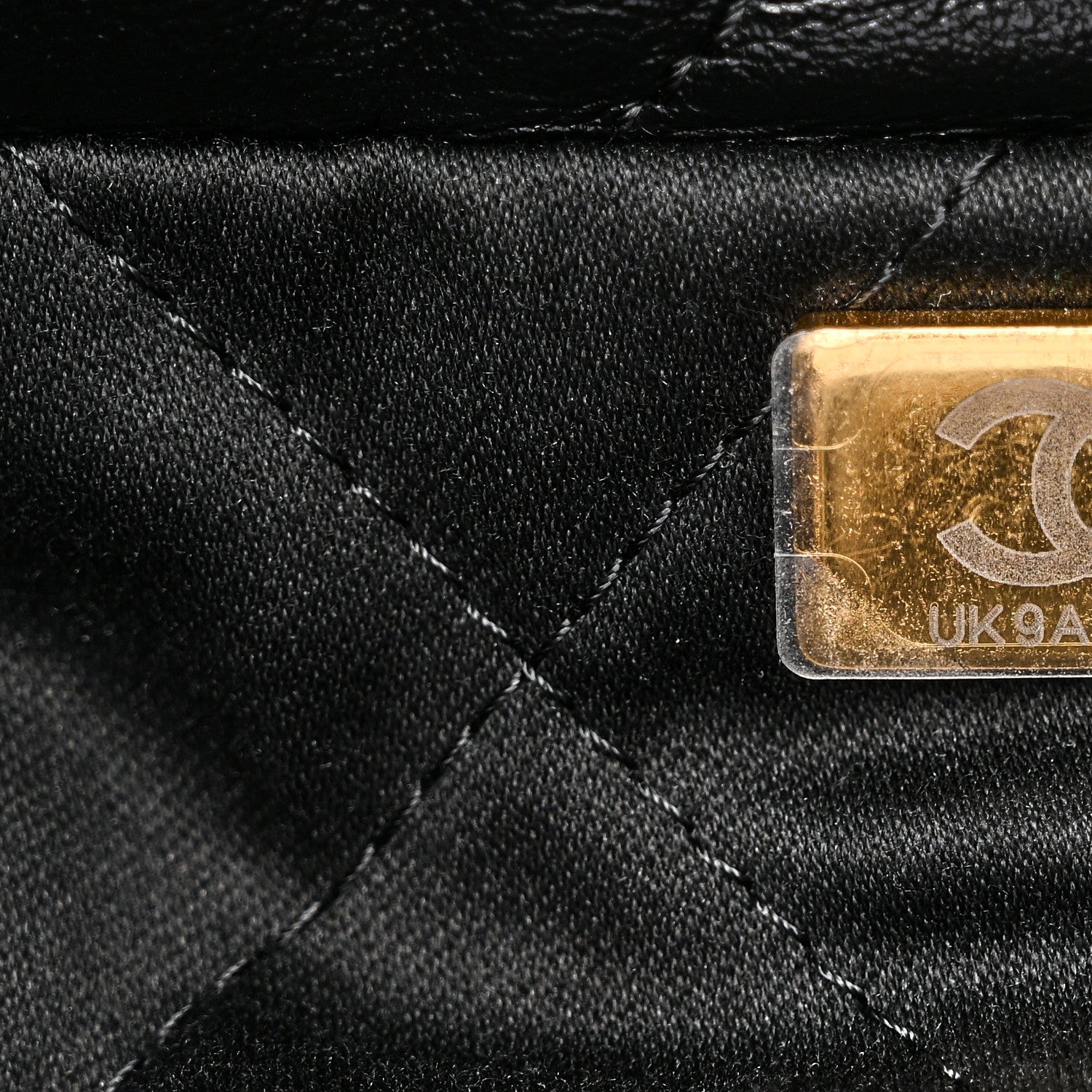 Chanel Shiny Calfskin Quilted Large Chanel 22 East West  Black 8 of 10