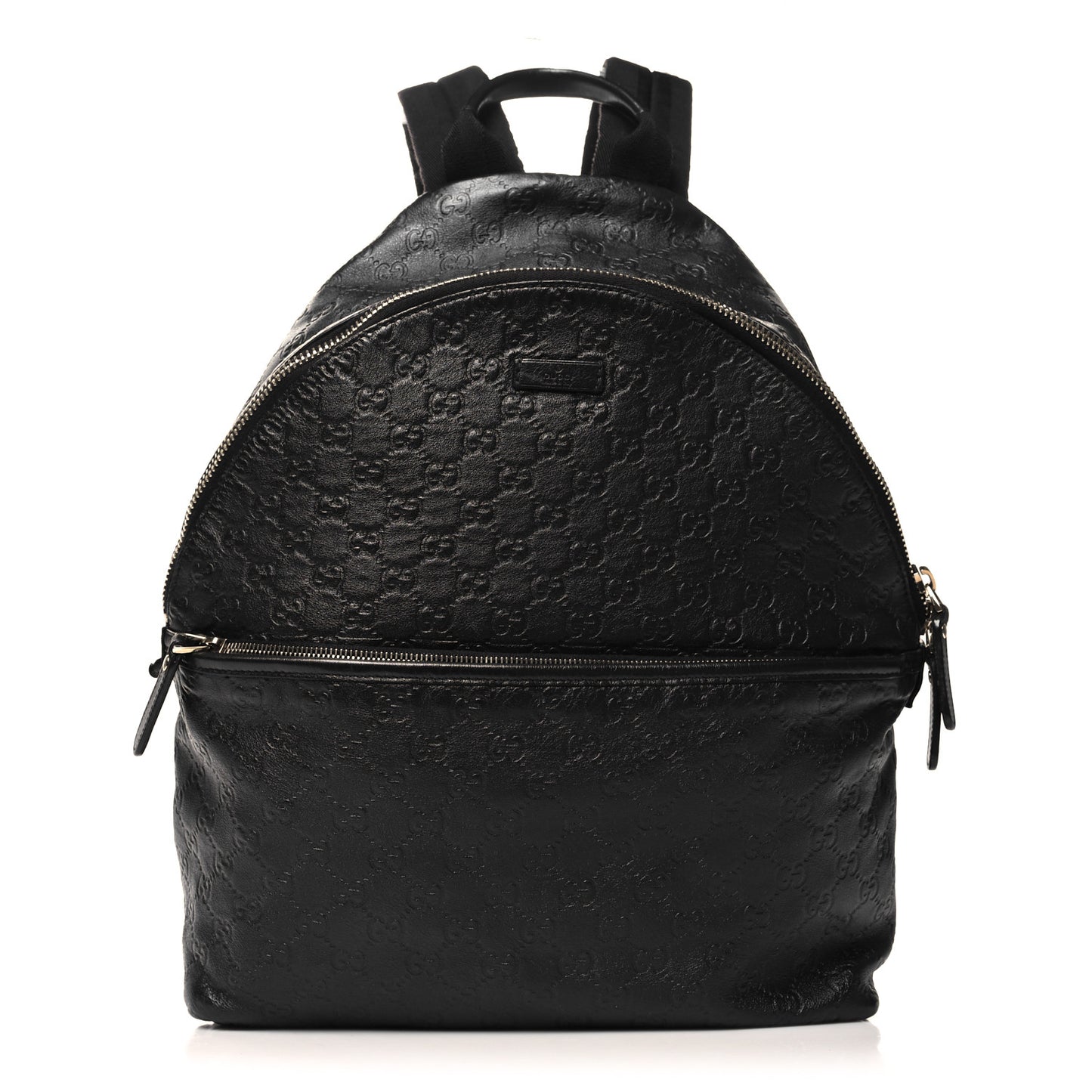 Guccissima Medium Classic Backpack Black