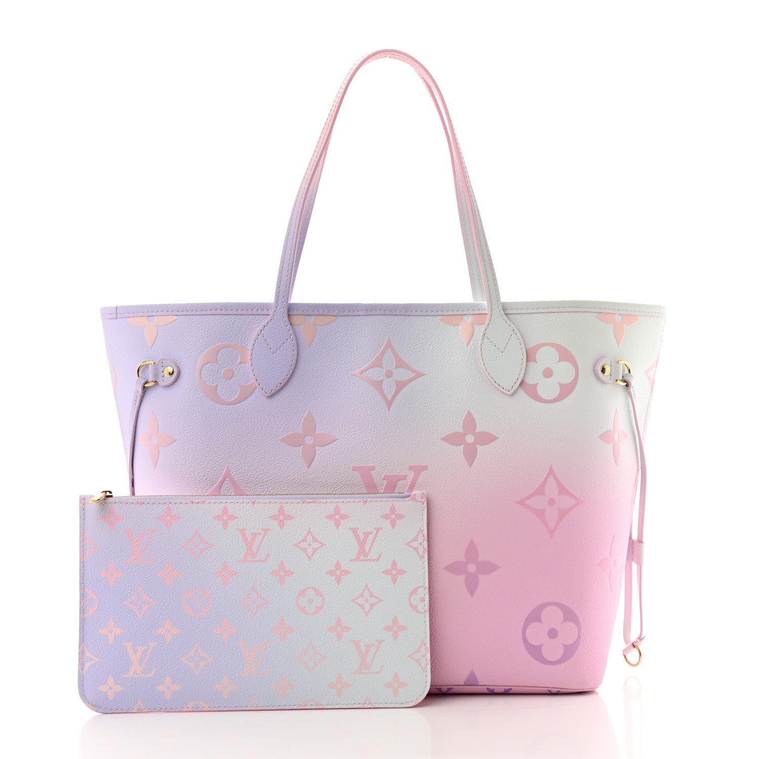 Louis Vuitton Monogram Giant Spring In The City Neverfull MM Sunrise Pastel 3 of 13