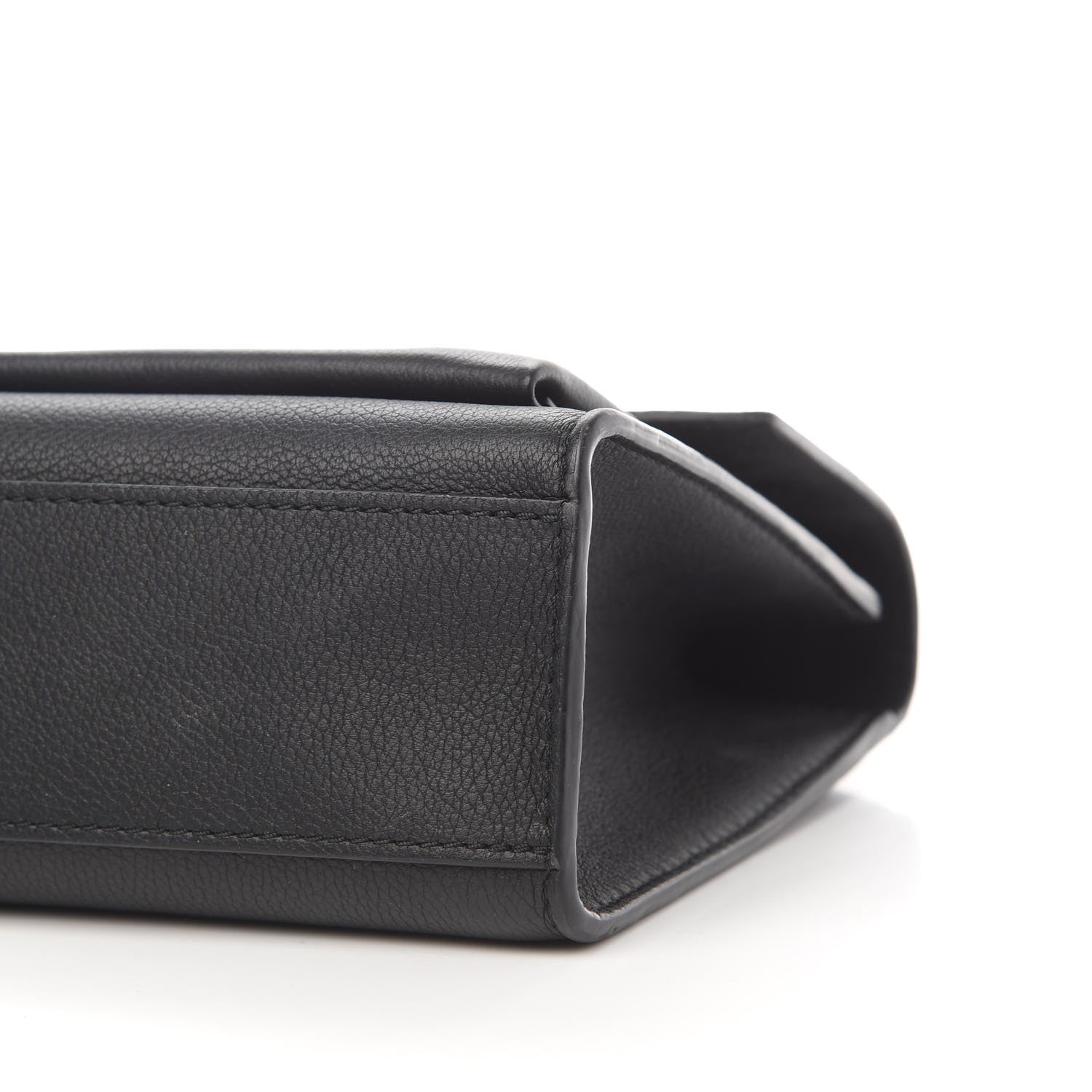 Louis Vuitton Soft Calfskin Mylockme Chain Bag BB Black 6 of 10
