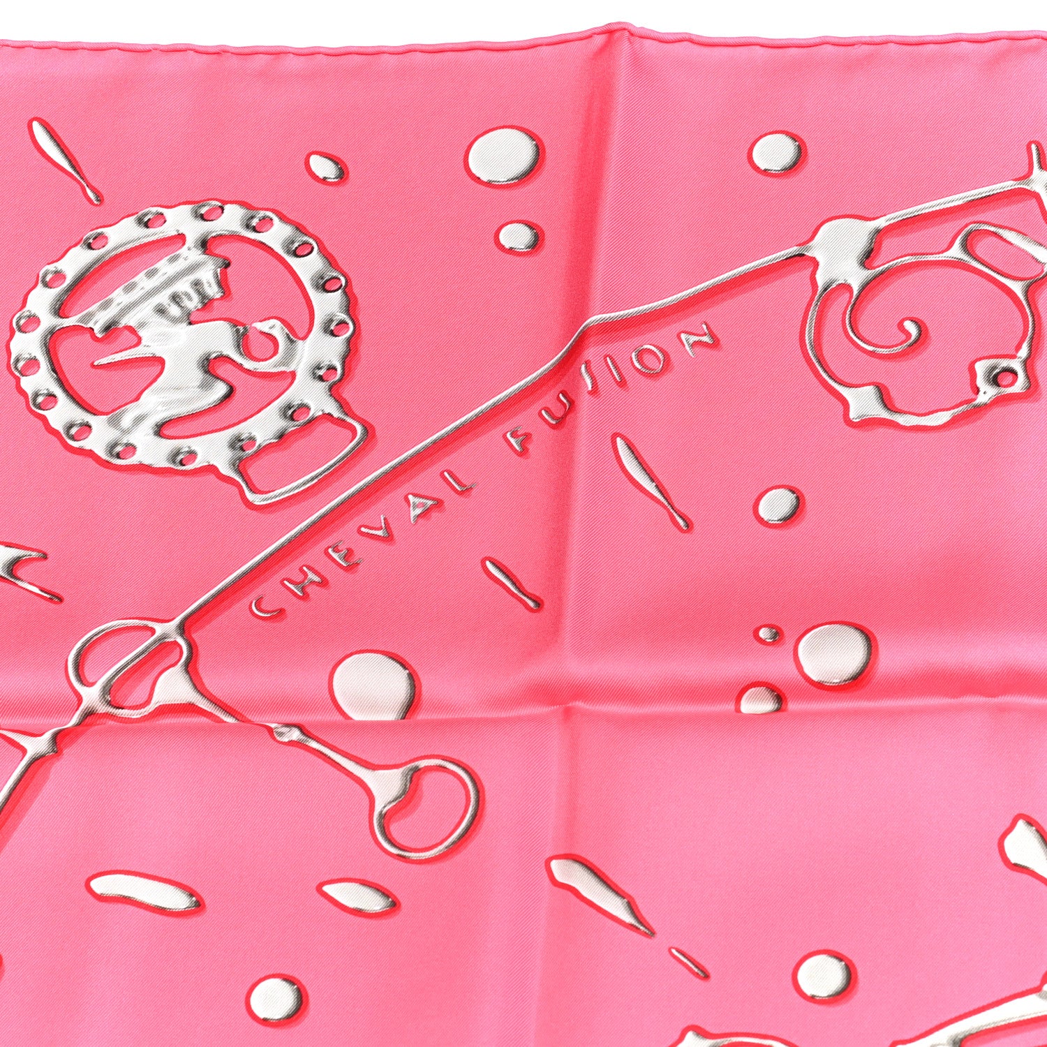 Hermes Silk Cheval Fusion Scarf 90 5 of 5