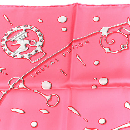 Hermes Silk Cheval Fusion Scarf 90 5 of 5