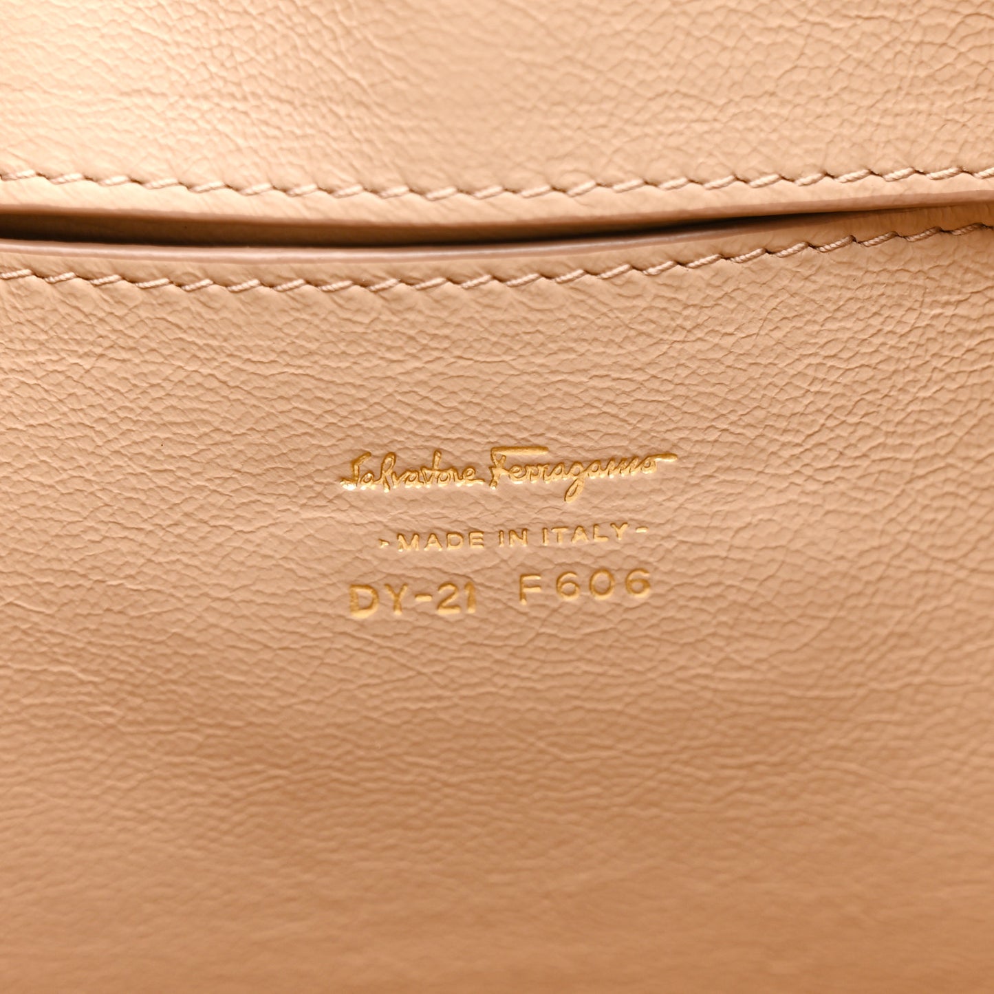 Grained Calfskin Sofia Satchel Moka