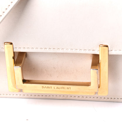 Saint Laurent Calfskin Small Classic Lulu Bag White 6 of 7